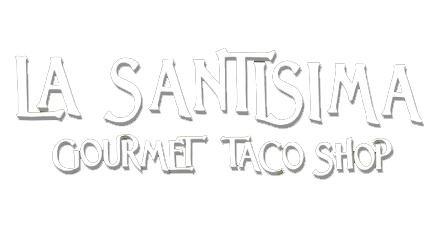 La Santisima Gourmet Taco Shop logo